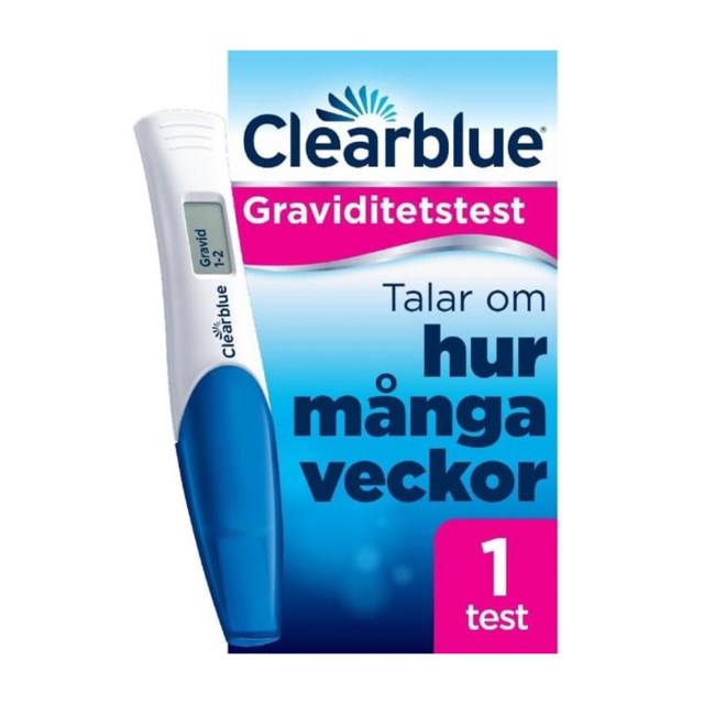 Clearblue Digital graviditetstest med veckoindikator 1 st - 1