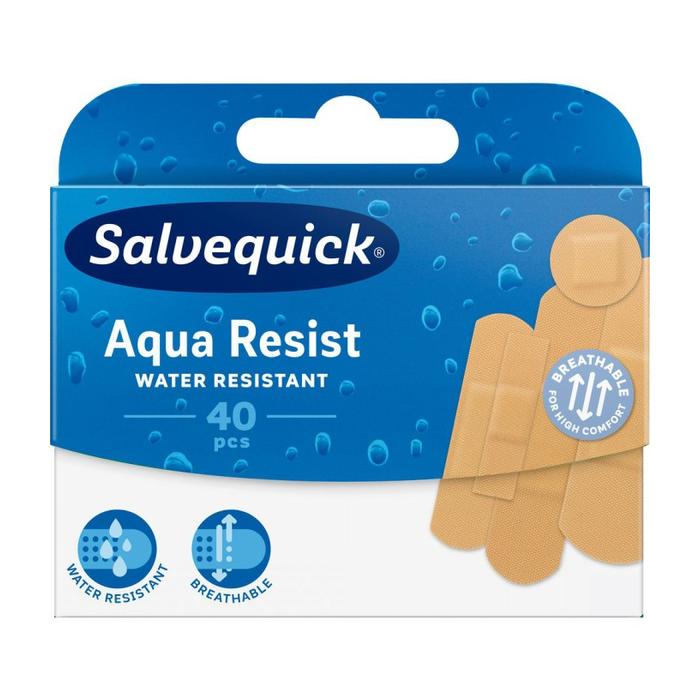 Plåster Salvequick Blue Detectable - 6 x 35 Pack