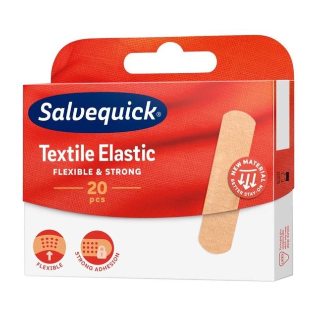Salvequick Textile Elastic Medium 20 st - 1