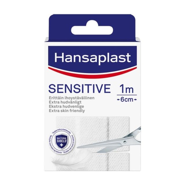 Hansaplast Sensitive 1m x 6cm - 1