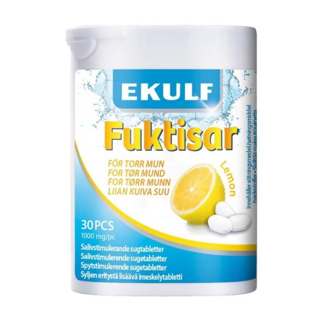 Ekulf Fuktisar Lemon 30 st - 1