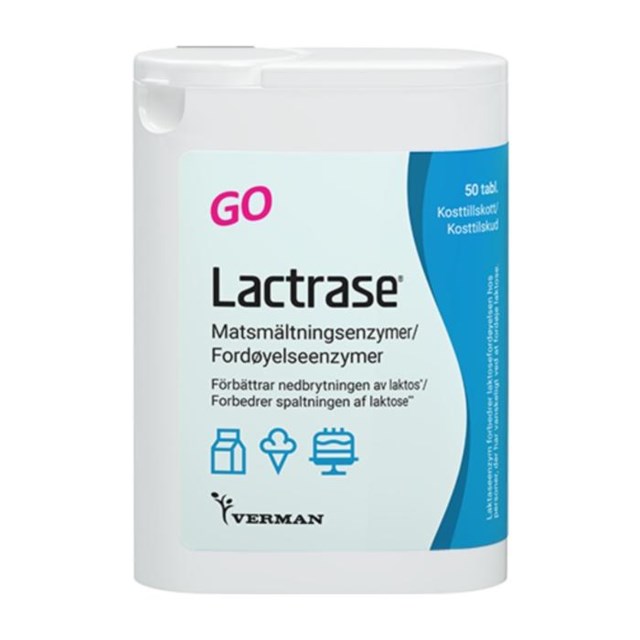 Lactrase GO 50 tabletter - 1