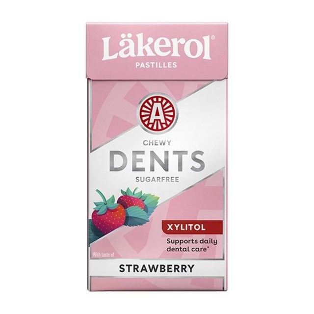 Läkerol Dents Strawberry 36 g - 1