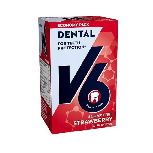 V6 Dental Strawberry Mint 70 g - 1