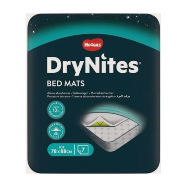 DryNites Bed Mats engångsunderlakan 7 st - 1