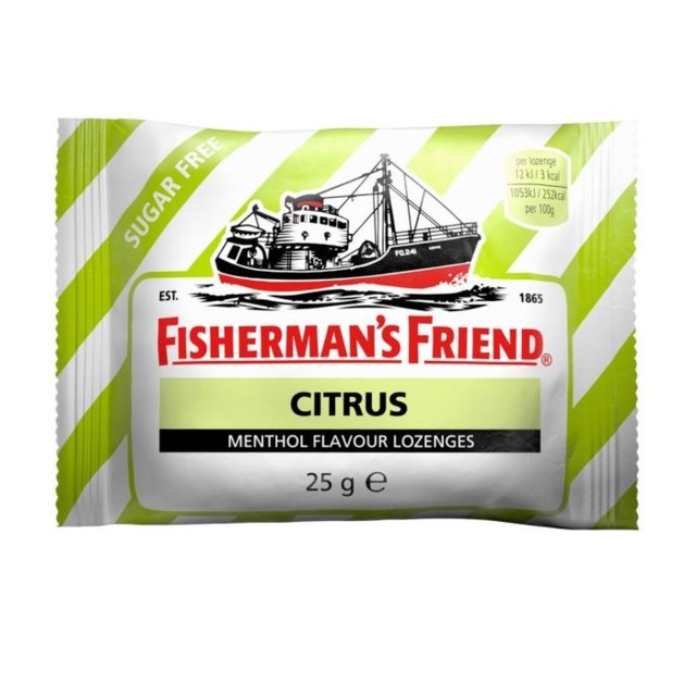 Fisherman's Friend Citrus sockerfri 25 g - 1