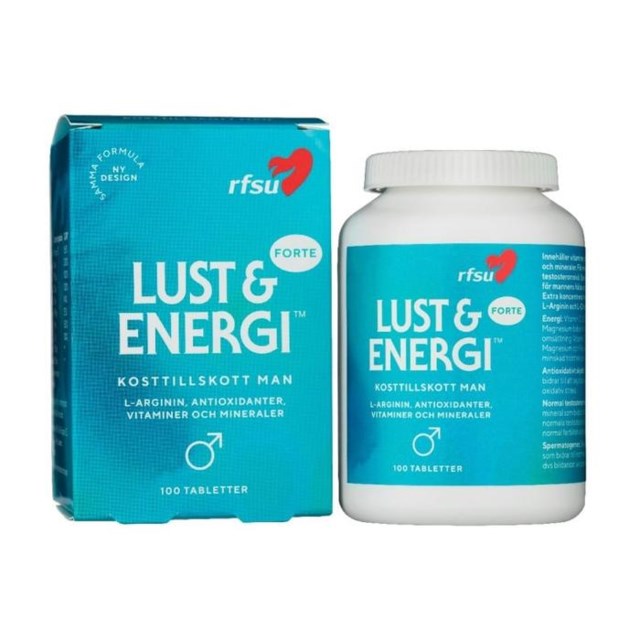RFSU Lust & Energi Man 100 tabletter - 1