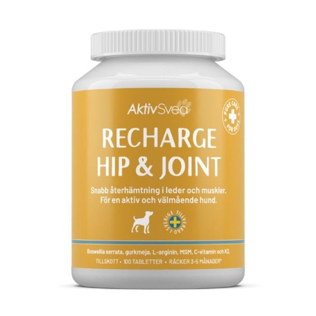 Aktiv Svea Recharge Hip & Joint 100 tabletter - 1