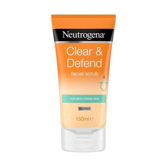 Neutrogena Clear & Defend Facial Scrub 150 ml - 1