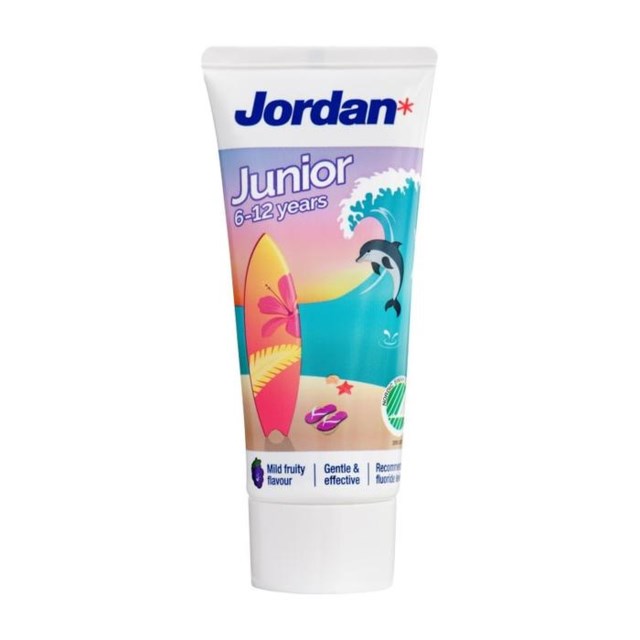 Jordan Junior tandkräm 6-12 år 50 ml - 1