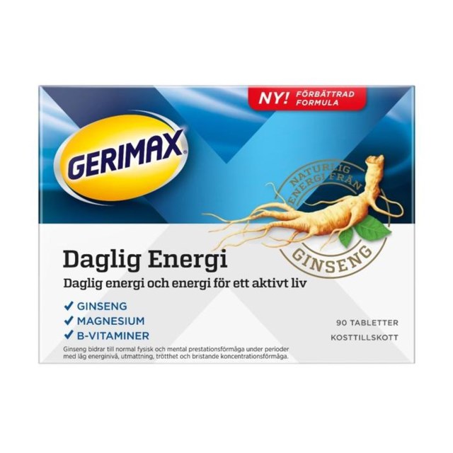 Gerimax Daglig Energi 90 tabletter - 1