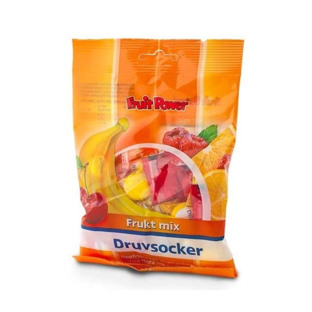 Fruit Power Druvsocker Fruktmix - 1