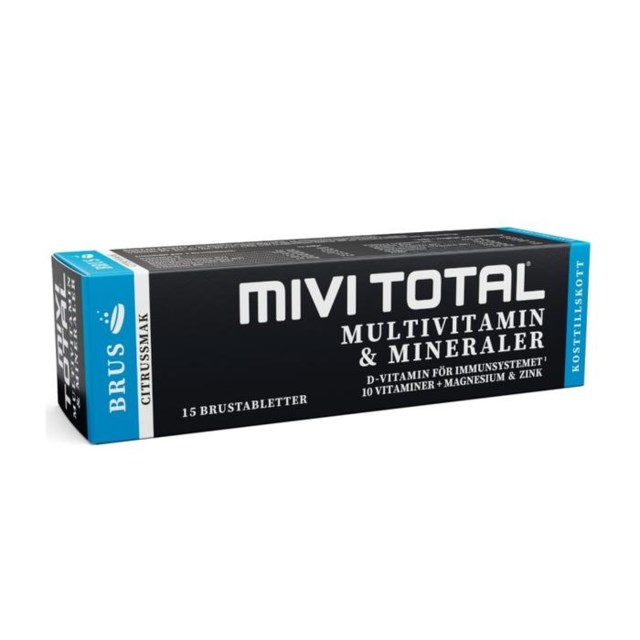 Mivitotal Brus Vitamin & Mineraltillskott 15 st - 1