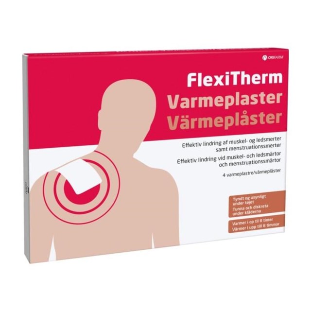 FlexiTherm Värmeplåster 4 st - 1