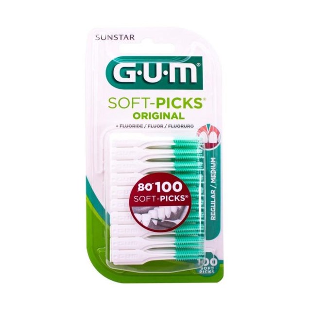 GUM Soft-Picks Regular/Medium 100 st - 1
