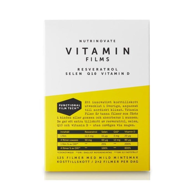 Nutrinovate Vitamin Films 125 st - 1