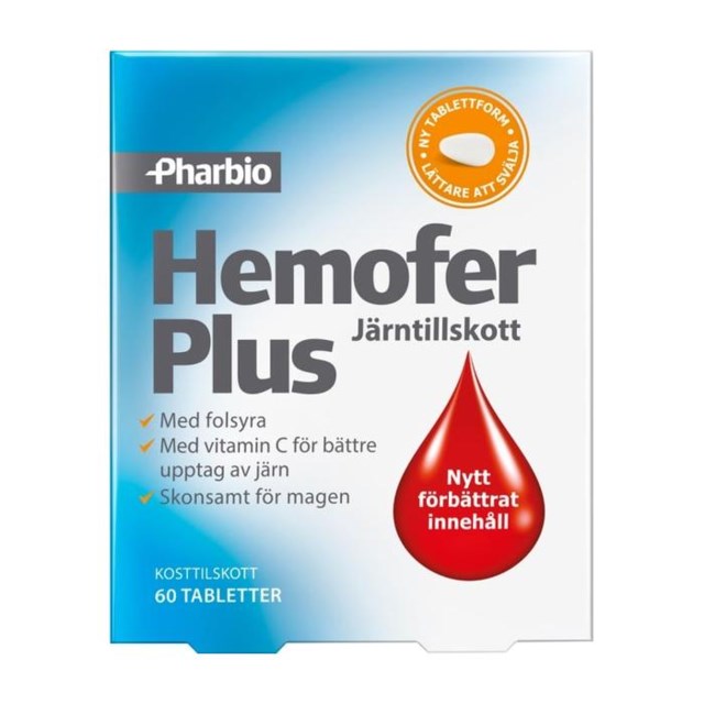 Hemofer Plus 60 tabletter - 1