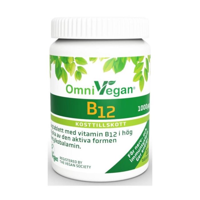 OmniVegan Veg B12 120 tabletter - 1