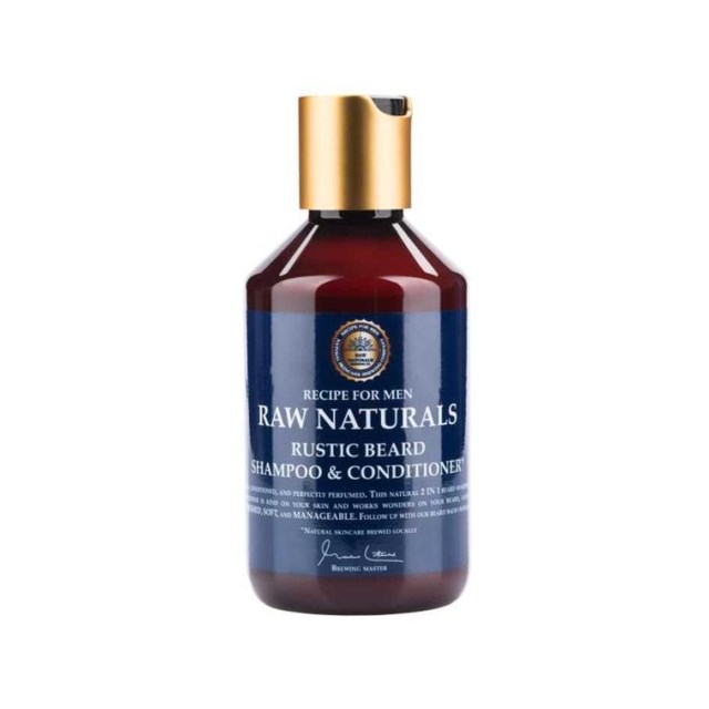 RAW Naturals Rustic Beard Shampoo & Conditioner 250 ml - 1