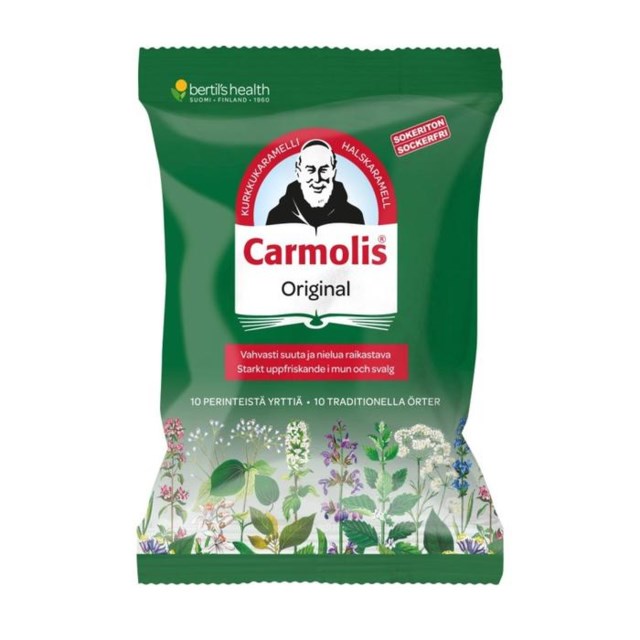 Carmolis Örtkaramell Sockerfri 72 g - 1