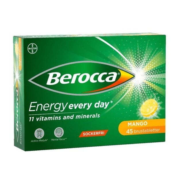 Berocca Energy Mango 45st - 1