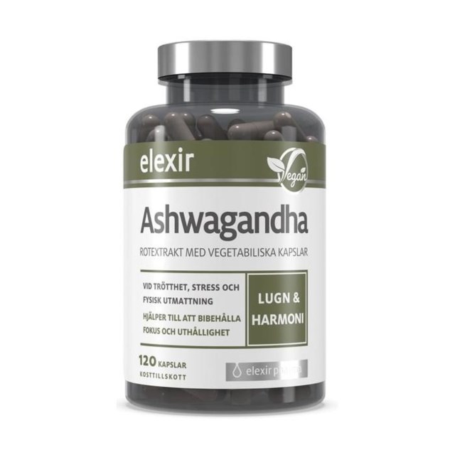 Elexir Ashwagandha 120 kapslar - 1