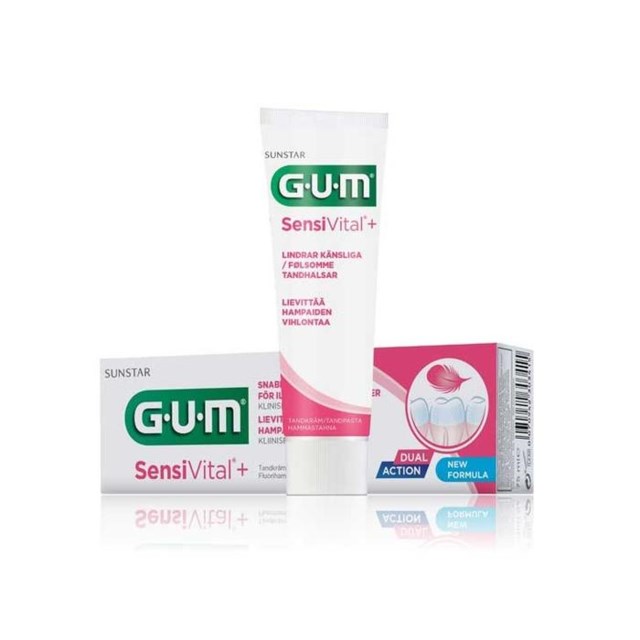 GUM SensiVital+ tandkräm 75 ml - 1