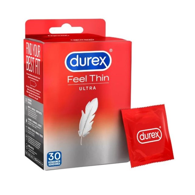 Durex Ultra Thin 30 kondomer - 1