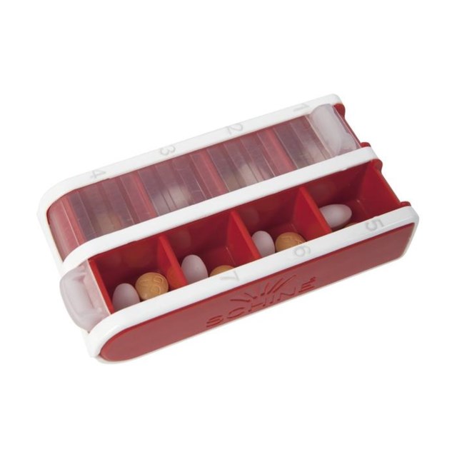 Schine Pill Box Small Röd - 1