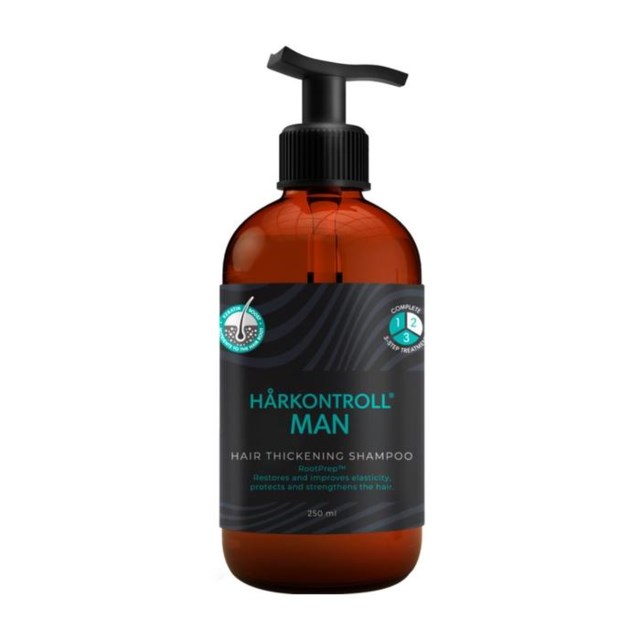 Hårkontroll Man Hair Thickening Shampoo 250 ml - 1