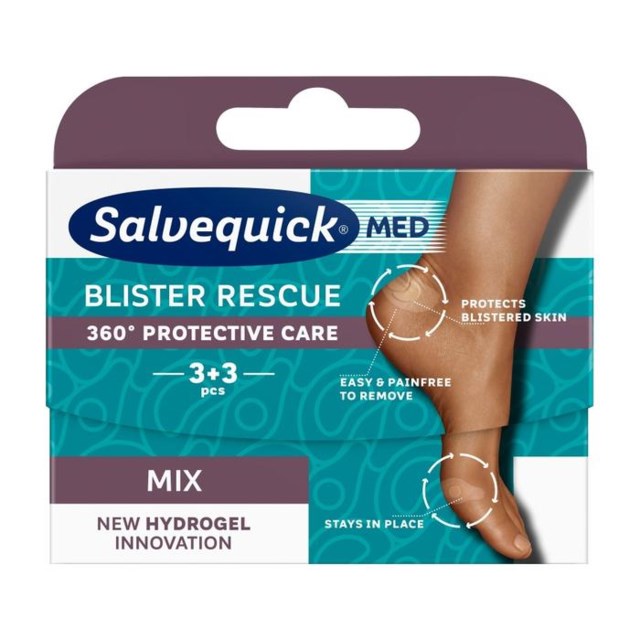 SalvequickMED Blister Rescue Mix 6 st - 1