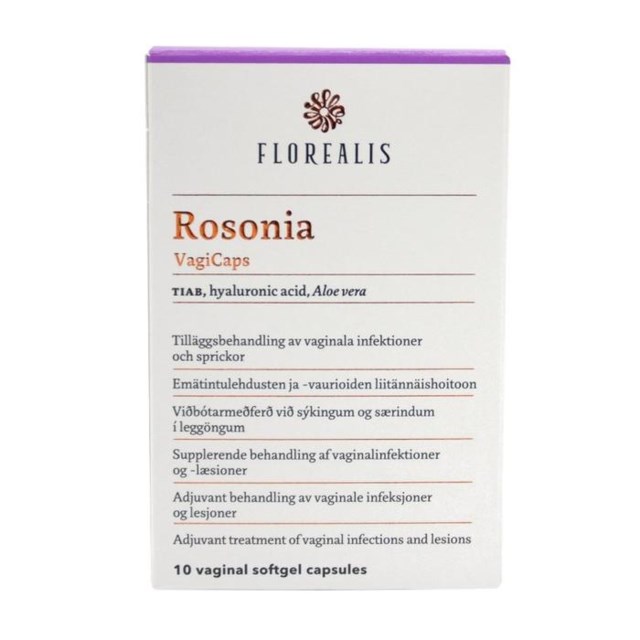 Rosonia VagiCaps 10 mjuka kapslar - 1