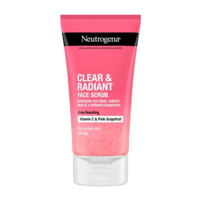 Neutrogena Clear & Radiant Face Scrub 150 ml - 1