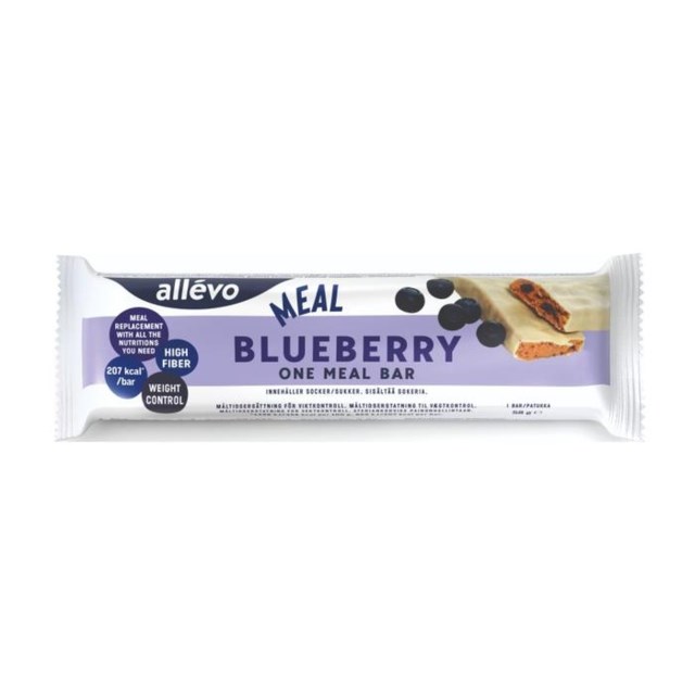Allévo One Meal Bar Blueberry 58 g - 1