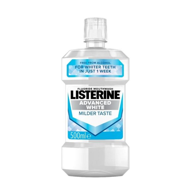 Listerine Advanced White mildare smak 500 ml - 1