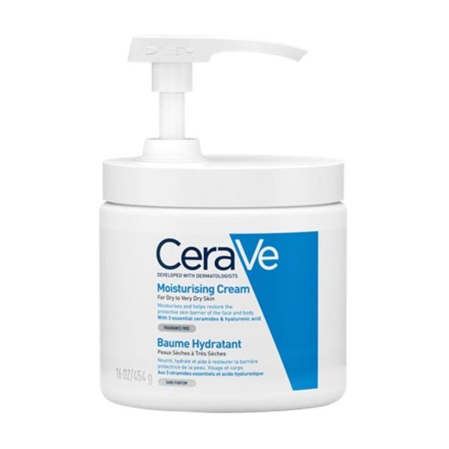 CeraVe Moisturising Cream med pump 454g - 1