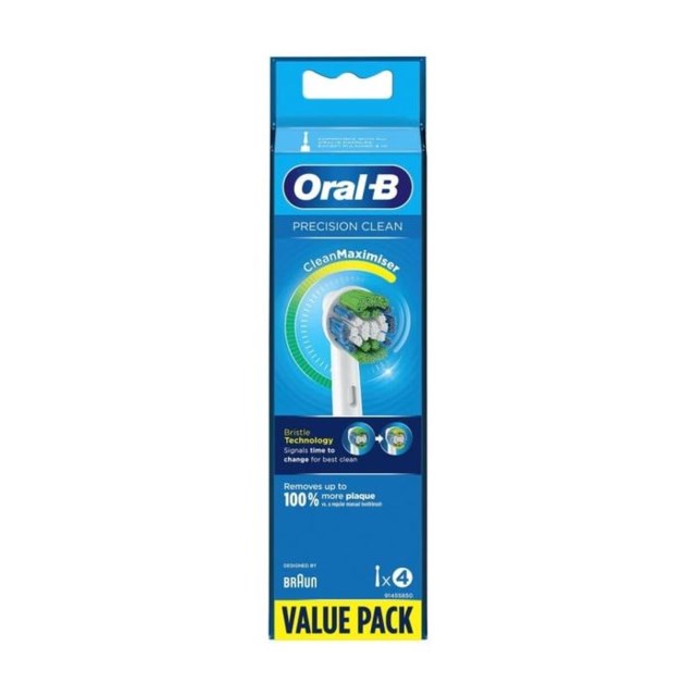 Oral-B Precision Clean Clean Max tandborsthuvud 4 st - 1