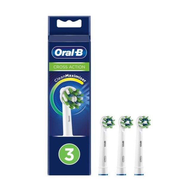 Oral-B Cross Action Clean Max tandborsthuvud 3 st - 1