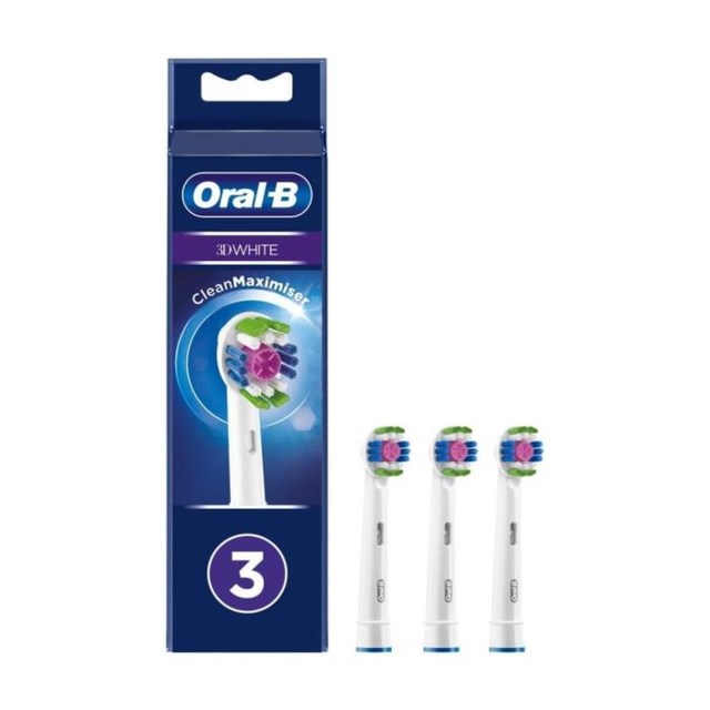 Oral-B 3D White Clean Max tandborsthuvud 3 st - 1