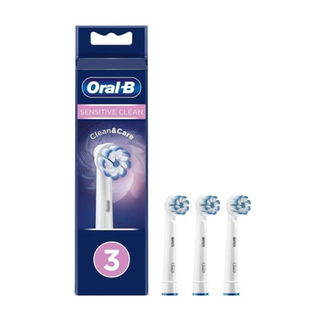 Oral-B Sensitive Clean & Care tandborsthuvud 3 st - 1