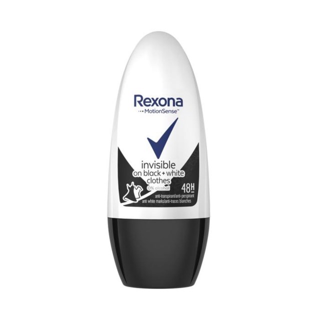 Rexona Invisible On Black & White Clothes 50 ml - 1