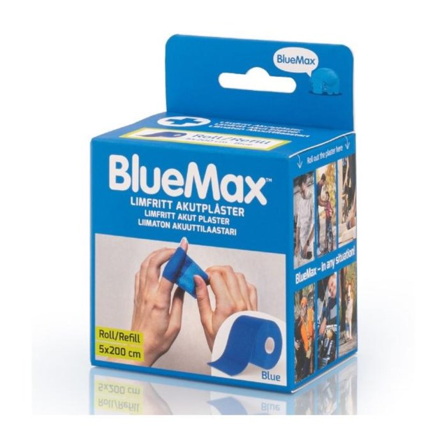 BlueMax Roll/Refill Blue 5 cm x 200 cm - 1
