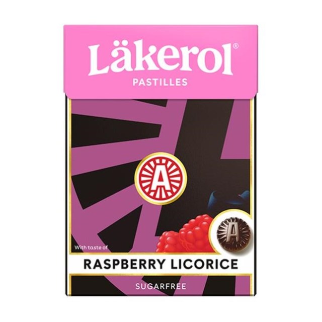 Läkerol Raspberry Licorice Big Pack 75 g - 1