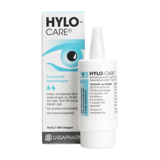 Hylo-Care ögondroppar 300 doser 10 ml - 1
