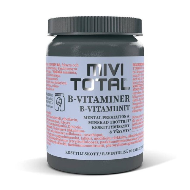 Mivitotal B-Vitaminer 90 tabletter - 1
