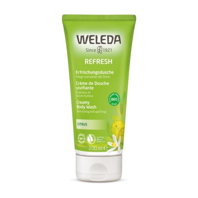 Weleda Refresh Creamy Body Wash 200 ml - 1