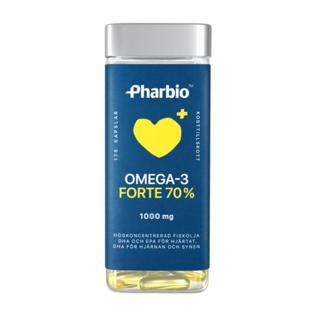 Pharbio Omega-3 Forte 175 kapslar - 1
