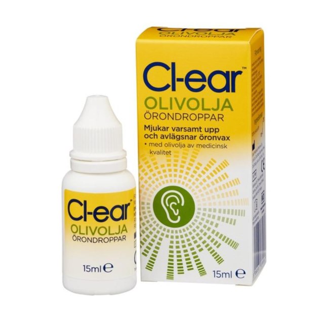 Cl-ear Olivolja örondroppar 15 ml - 1