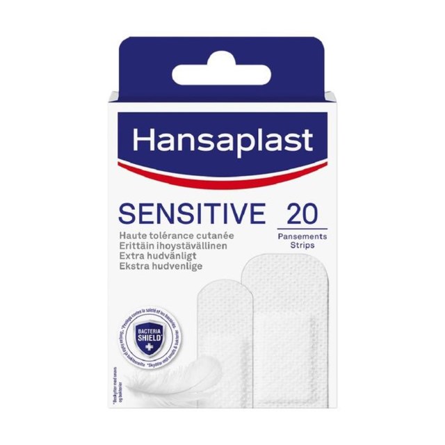 Hansaplast Sensitive hudvänligt plåster 20 st - 1