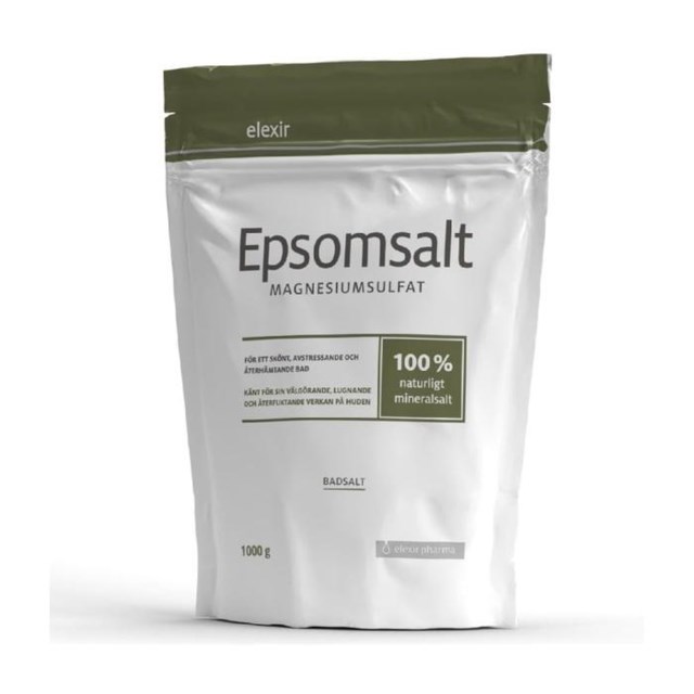 Elexir Epsomsalt 1000 g - 1
